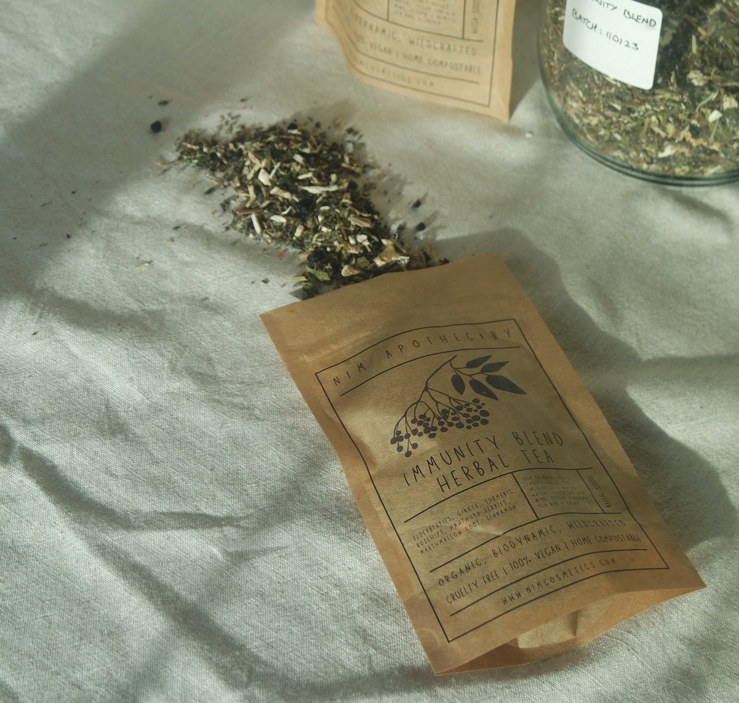 organic immunity blend herbal tea